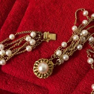 Vtg Pearl Necklace